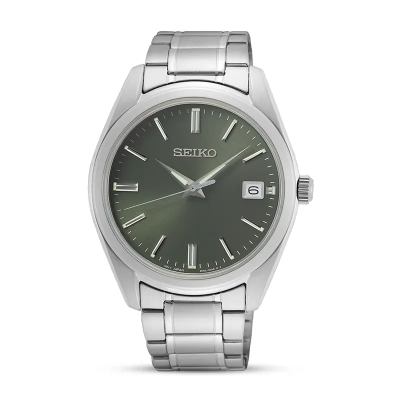 Seiko Classic Green Dial Men's Watch | SUR527P1